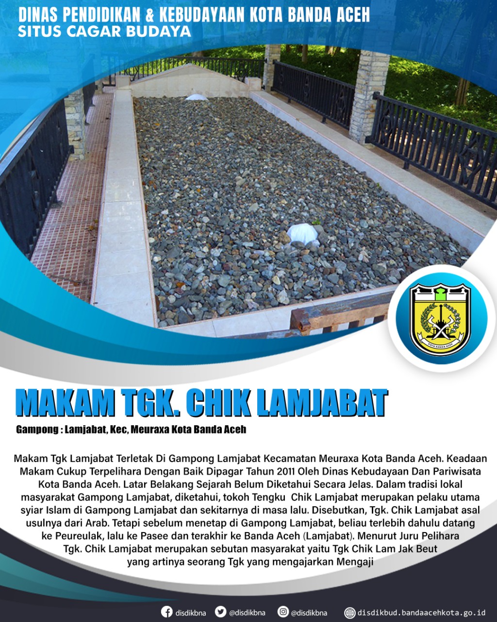 Teungku Chik Lamjabat adalah seorang ulama besar Aceh abad ke-20, dikenal sebagai pendidik dan cende